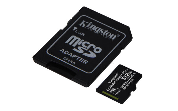 Kingston Technology 512GB micSDXC Canvas Select Plus 100R A1 C10 Speicherkarte + Adapter - Image 2