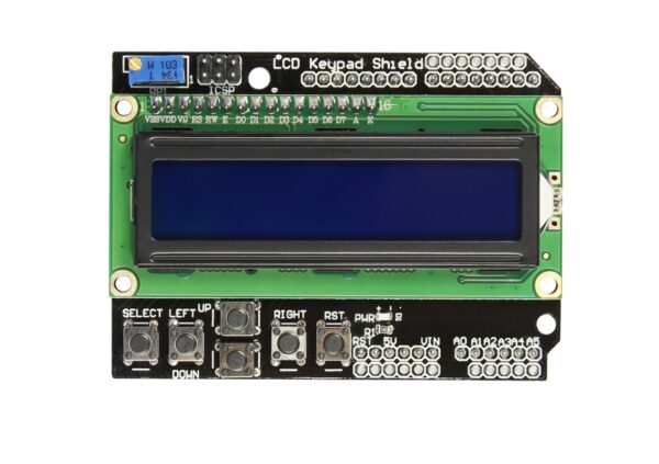 ALLNET 4duino Display Modul LCD1602 (blau) mit Tasten - Image 3