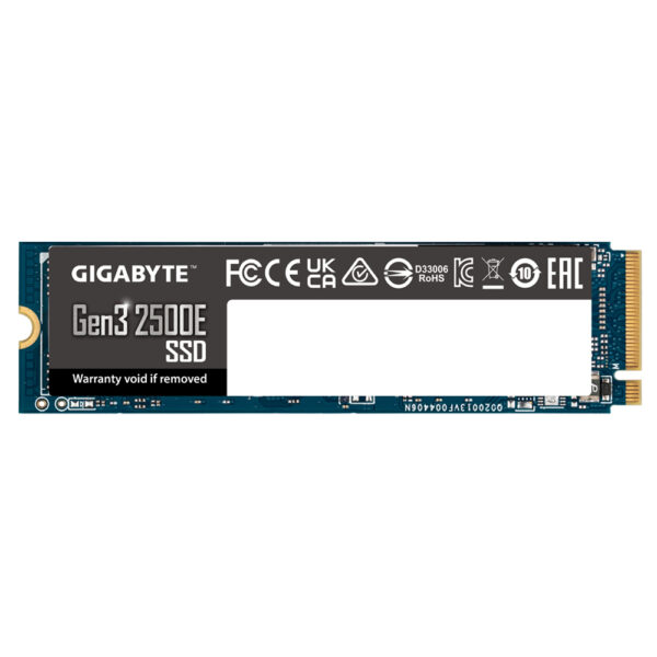 GIGABYTE Gen3 2500E SSD 1TB M.2 PCI Express 3.0 NVMe 3D NAND - Image 2