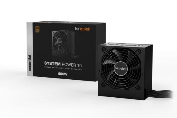 be quiet! System Power 10 Netzteil 650 W 20+4 pin ATX ATX Schwarz - Image 3