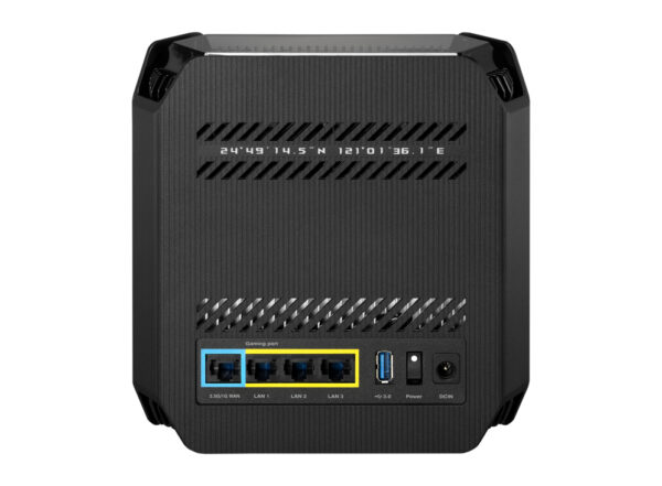 ASUS ROG Rapture GT6 AX10000 AiMesh 1 Pack Tri-Band (2,4 GHz / 5 GHz / 5 GHz) Wi-Fi 6 (802.11ax) Schwarz 4 Intern - Image 6