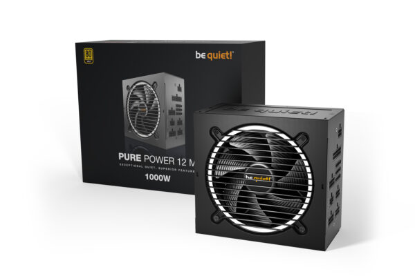 be quiet! Pure Power 12 M Netzteil 1000 W 20+4 pin ATX ATX Schwarz - Image 2