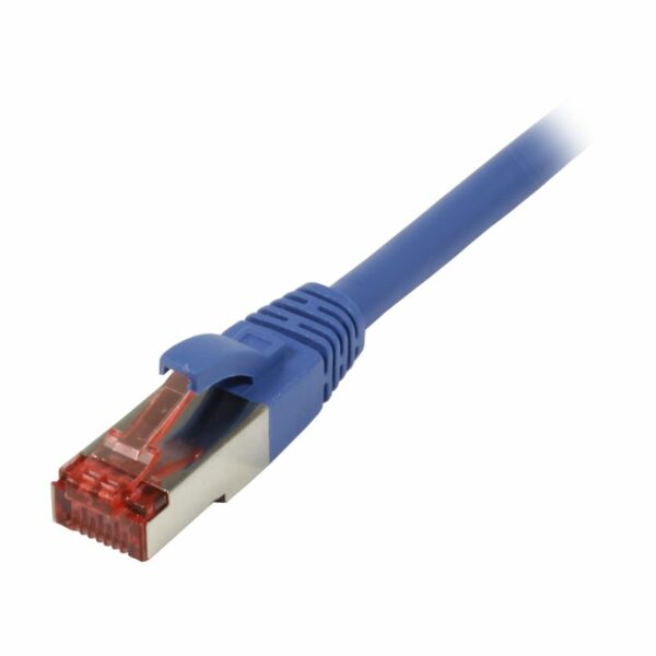 Patchkabel RJ45, CAT6 250Mhz, 0.5m blau, S-STP(S/FTP), LSZH, Synergy 21,