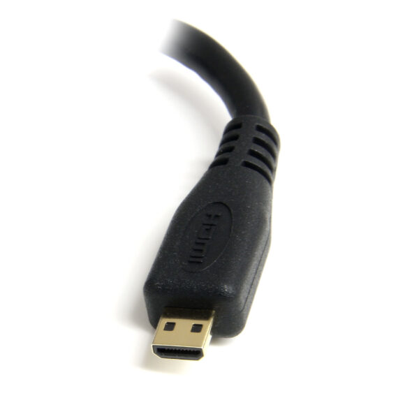 StarTech.com 12cm High-Speed HDMI Adapterkabel - HDMI auf Micro HDMI - Buchse/Stecker - Image 3