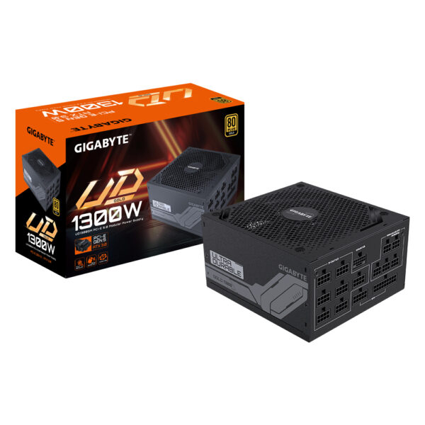 GIGABYTE UD1300GM PG5 Netzteil 1300 W 20+4 pin ATX ATX Schwarz - Image 7