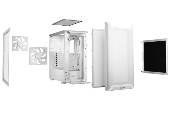 be quiet! PURE BASE 501 Airflow Window White Midi Tower Weiß - Image 4