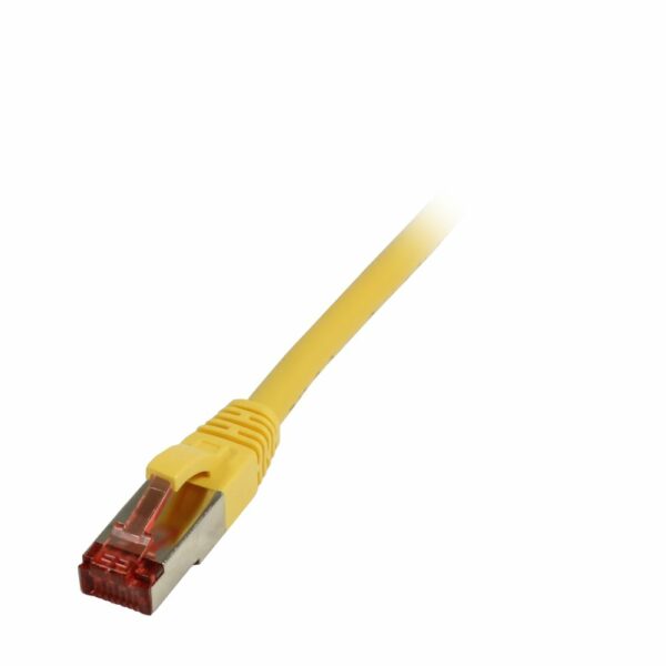 Patchkabel RJ45, CAT6 250Mhz, 0.5m gelb, S-STP(S/FTP), LSZH, Synergy 21,