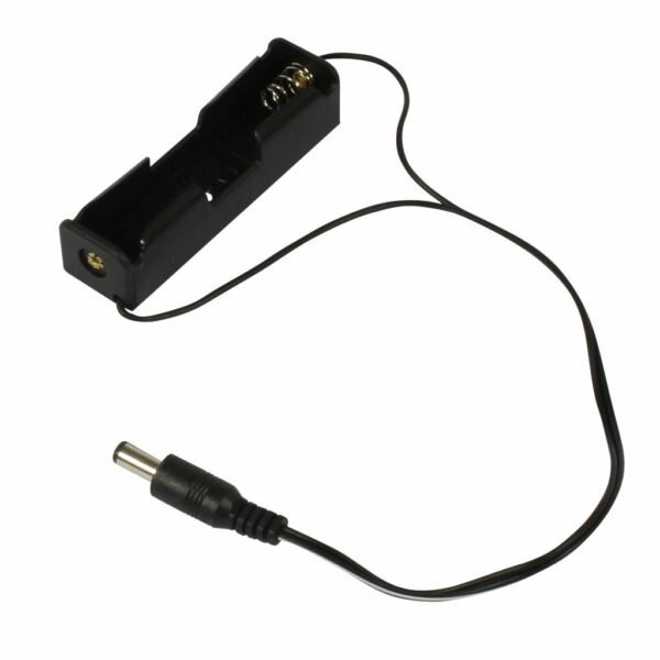 ALLNET Battery 1er Pack für 18650 Li-ion Akku mit Hohlstecker 5,1×2,1mm