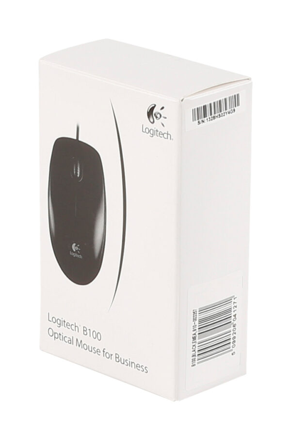 Logitech B100 Maus Büro Beidhändig USB Typ-A Optisch 800 DPI - Image 7