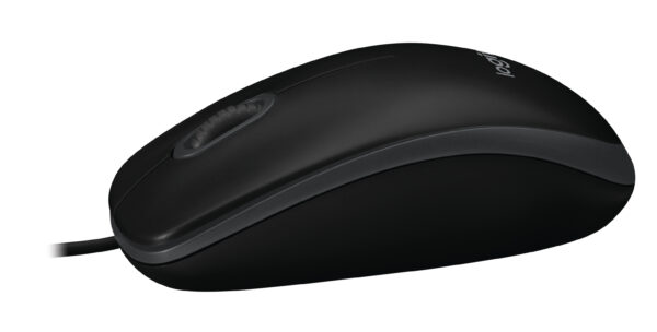 Logitech B100 Maus Büro Beidhändig USB Typ-A Optisch 800 DPI - Image 5