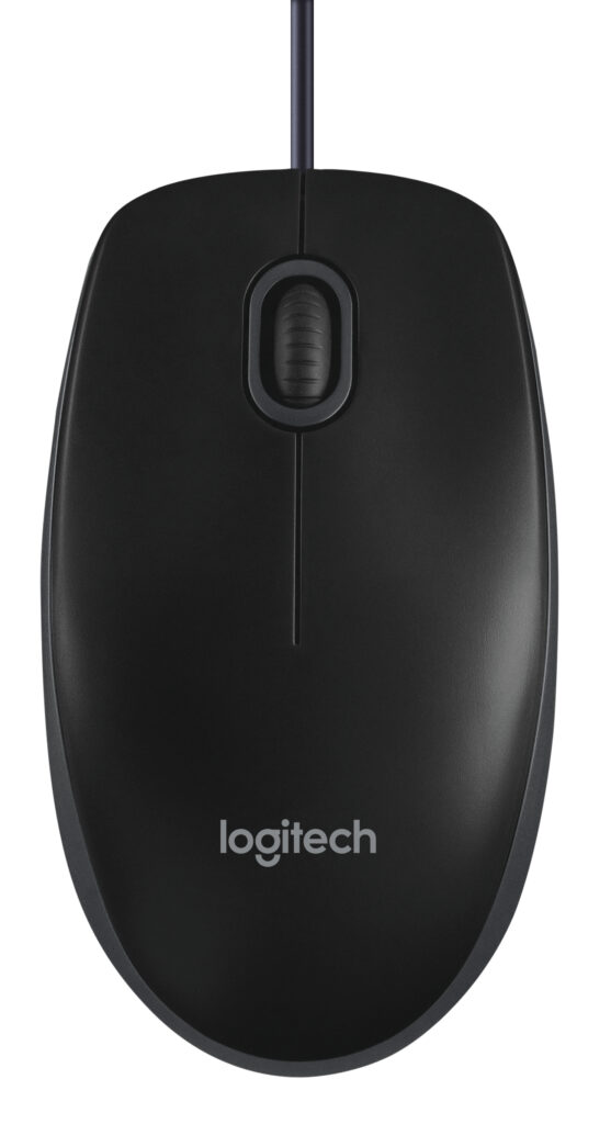 Logitech B100 Maus Büro Beidhändig USB Typ-A Optisch 800 DPI - Image 2