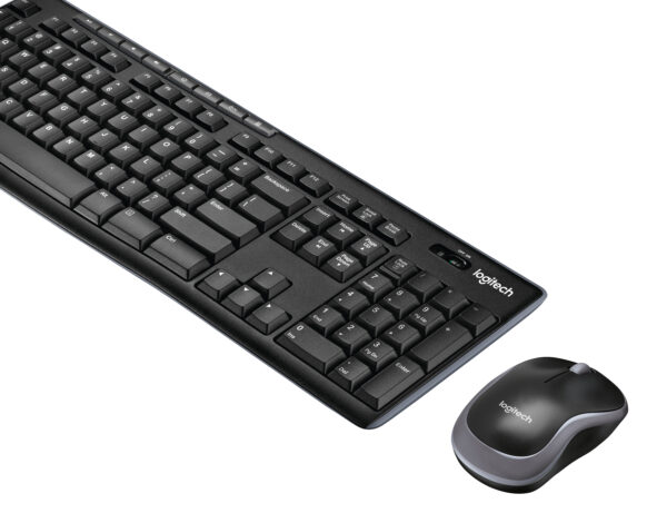 Logitech Wireless Combo MK270 Tastatur Maus enthalten Haus USB QWERTZ Deutsch Schwarz - Image 3