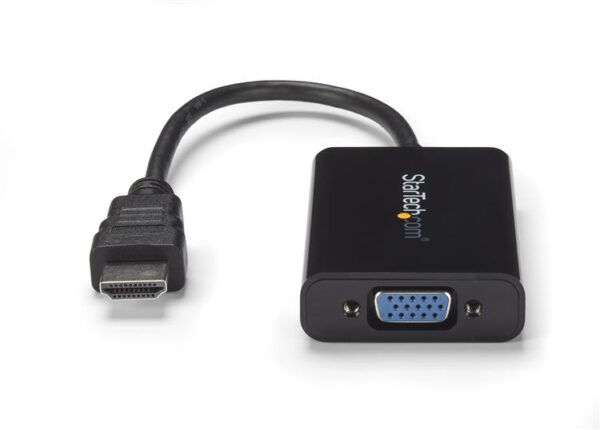 StarTech.com HDMI auf VGA Video Konverter mit Audio fuer Desktop PC / Laptop / Ultrabook - 1920x1080 - Image 5