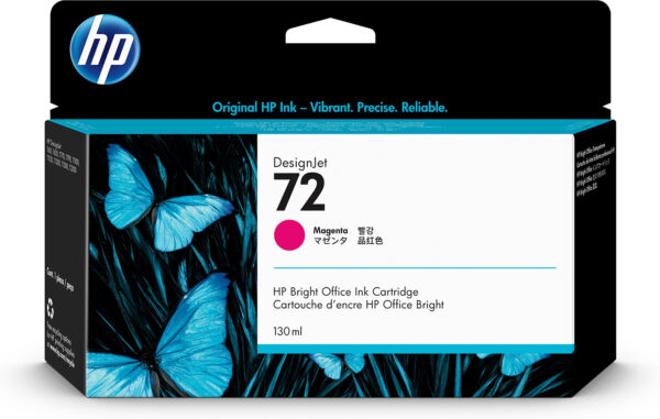 HP 72 Magenta Druckerpatrone, 130 ml - Image 2