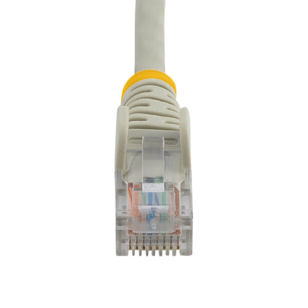 StarTech.com 15m Cat5e Snagless RJ45 UTP Patchkabel - Cat 5e Netzwerkkabel 15 m - Grau - Image 4