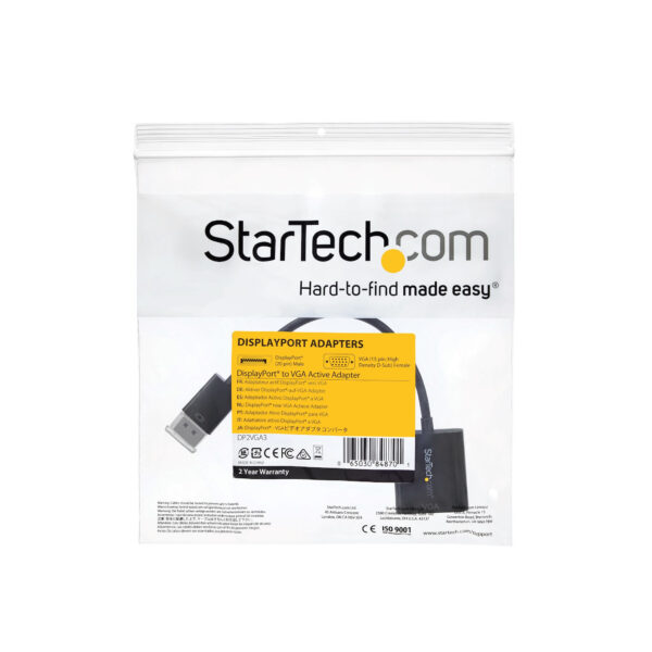 StarTech.com DisplayPort auf VGA Video Adapter / Konverter - 1920x1200 - Stecker/Buchse - Image 6