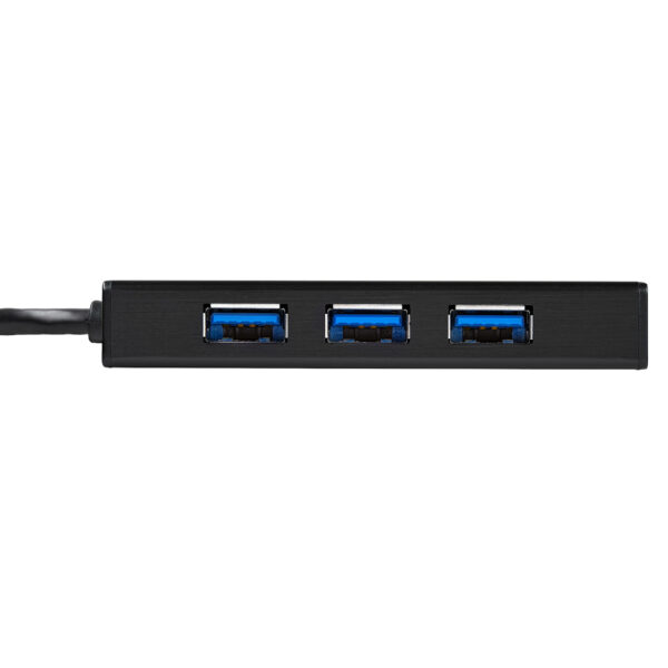 StarTech.com 3-Port USB 3.0 (5Gbps) Hub mit Gigabit Ethernet Adapter aus Aluminium - Image 5