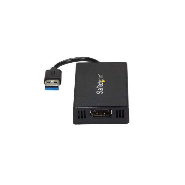 StarTech.com USB 3.0 auf DisplayPort Adapter - 4K 30Hz Ultra HD - DisplayLink zertifiziert - USB Typ-A zu DP Adapter Konverter für Monitor - Externe Video & Grafikkarte - Mac & Windows - Image 2