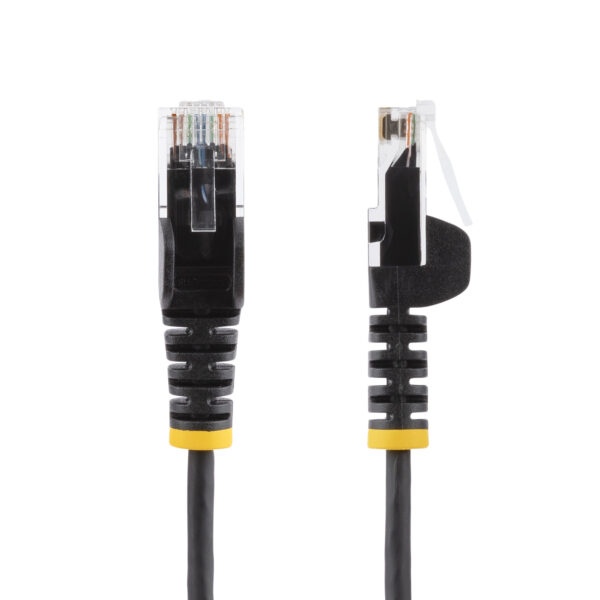 StarTech.com 2 m Cat6-Kabel - Schlank - Snagless RJ45-Anschlüsse - Schwarz - Image 2