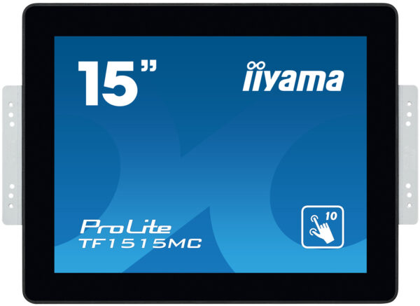 iiyama TF1515MC-B2 Signage-Display 38,1 cm (15") LED 350 cd/m² XGA Schwarz Touchscreen