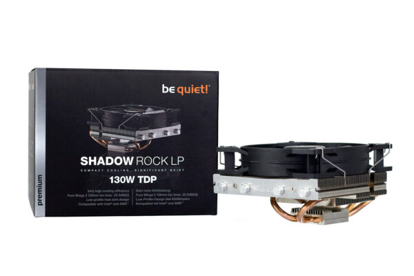 be quiet! Shadow Rock LP Prozessor Kühler 12 cm Schwarz, Kupfer, Silber - Image 4