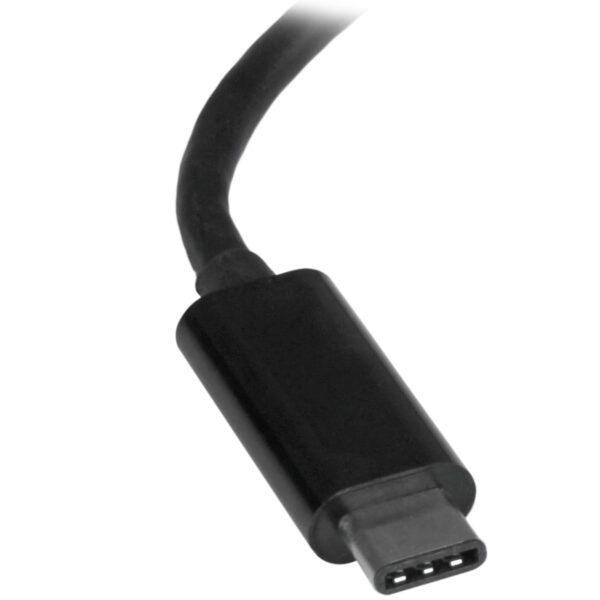 StarTech.com USB-C auf Gigabit-Ethernet-Adapter - Schwarz - USB 3.0 auf RJ45 LAN-Netzwerkadapter - USB-Typ-C auf Ethernet - Image 2