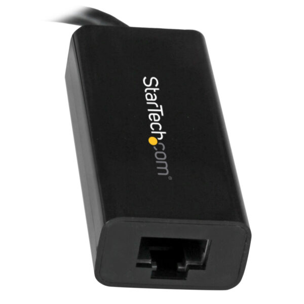 StarTech.com USB-C auf Gigabit-Ethernet-Adapter - Schwarz - USB 3.0 auf RJ45 LAN-Netzwerkadapter - USB-Typ-C auf Ethernet - Image 3