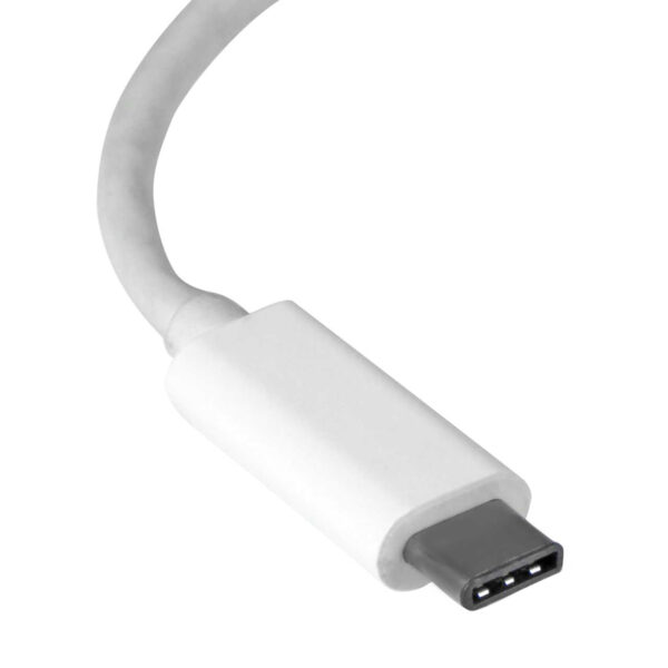 StarTech.com USB-C auf Gigabit-Ethernet-Adapter - Weiß - USB 3.0 auf RJ45 LAN-Netzwerkadapter - USB-Typ-C auf Ethernet - Image 3