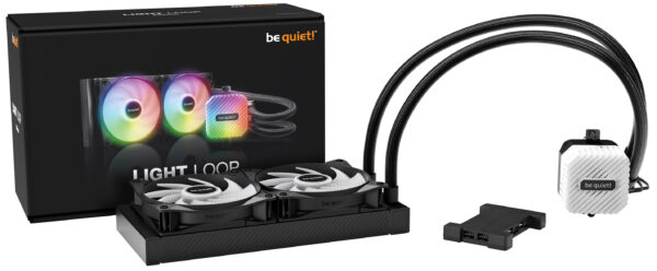 be quiet! LIGHT LOOP 240mm Black Prozessor All-in-One-Flüssigkeitskühler 24 cm Schwarz 1 Stück(e) - Image 4