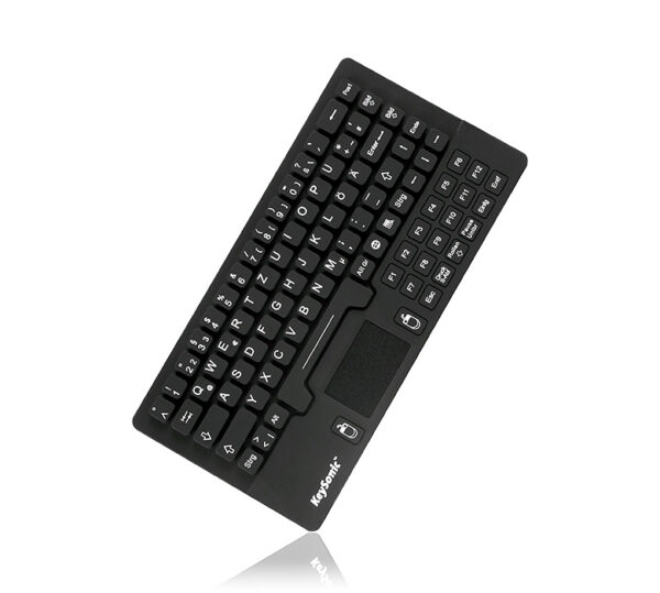 KeySonic KSK-5031IN Tastatur Universal USB QWERTY UK Englisch Schwarz - Image 2