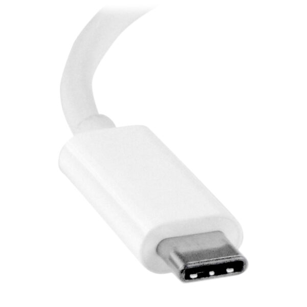 StarTech.com USB-C auf DVI Adapter - Weiß - Image 3