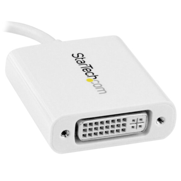 StarTech.com USB-C auf DVI Adapter - Weiß - Image 2