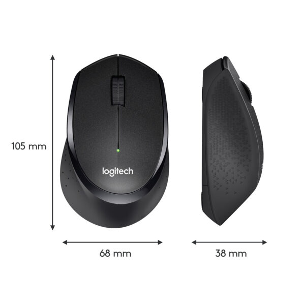 Logitech M330 Silent Plus Maus Büro rechts RF Wireless Mechanisch 1000 DPI - Image 5