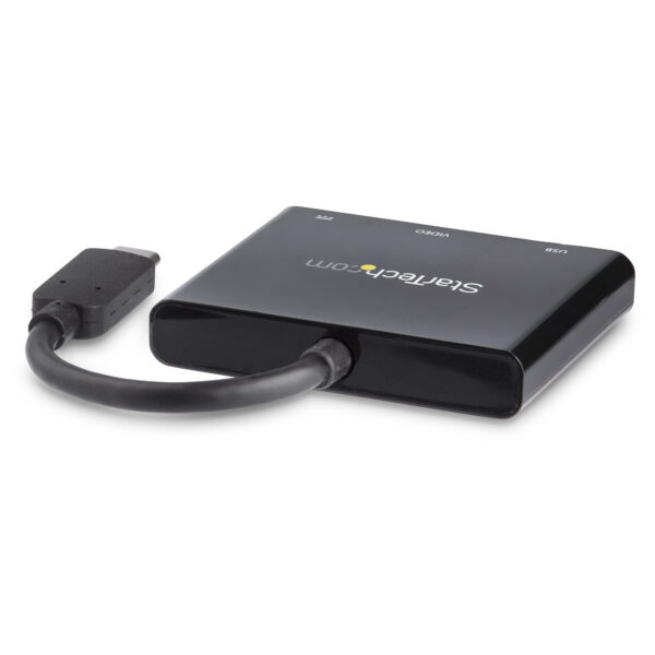 StarTech.com USB-C Multiport Adapter mit HDMI - USB 3.0 Port - 60W PD - Schwarz - Image 3