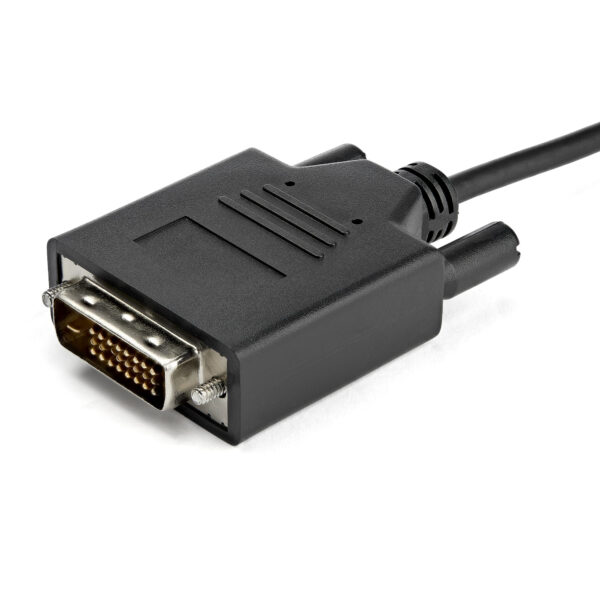 StarTech.com 2m USB-C auf DVI Adapterkabel - 1920x1200 - Schwarz - Image 3