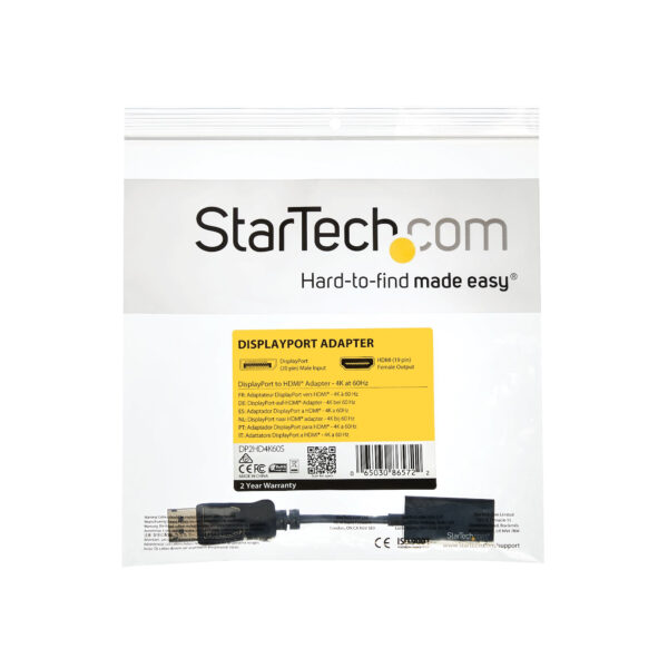 StarTech.com DisplayPort auf HDMI Adapter - 4K 60Hz - Image 7