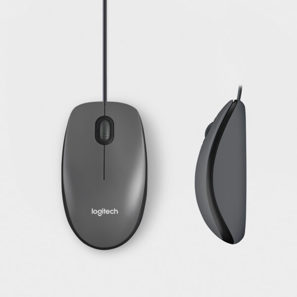 Logitech M100 Maus Büro Beidhändig USB Typ-A Optisch 1000 DPI - Image 6