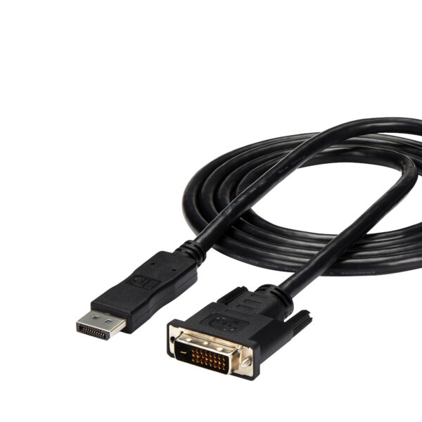 StarTech.com 1,8m DisplayPort auf DVI Kabel - DisplayPort auf DVI Adapterkabel 1080p Video - DisplayPort zu DVI-D Kabel Single Link - DP zu DVI Monitor Kabel - DP 1.2 zu DVI Konverter - Image 5