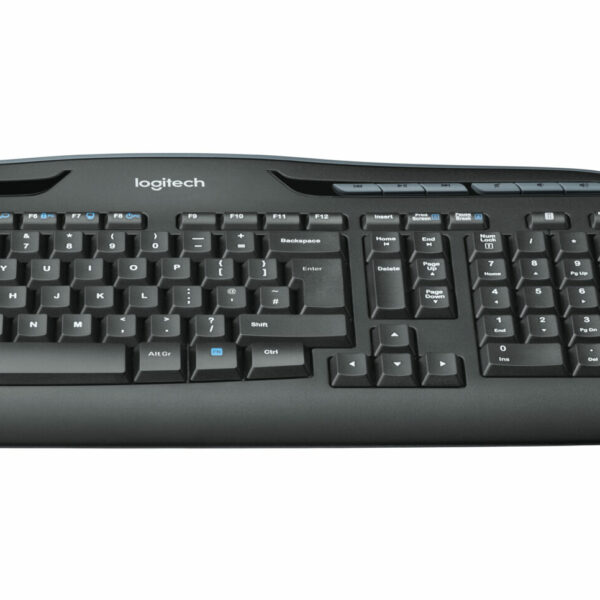 Logitech Wireless Combo MK330 Tastatur Maus enthalten Büro USB QWERTZ Deutsch Schwarz