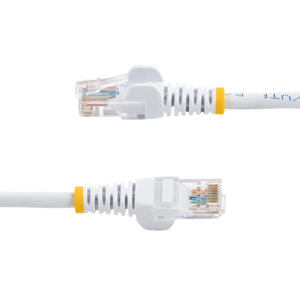 StarTech.com 2m Cat5e RJ45 UTP Netzwerkkabel Snagless - Cat 5e Patchkabel - Weiß - Image 3