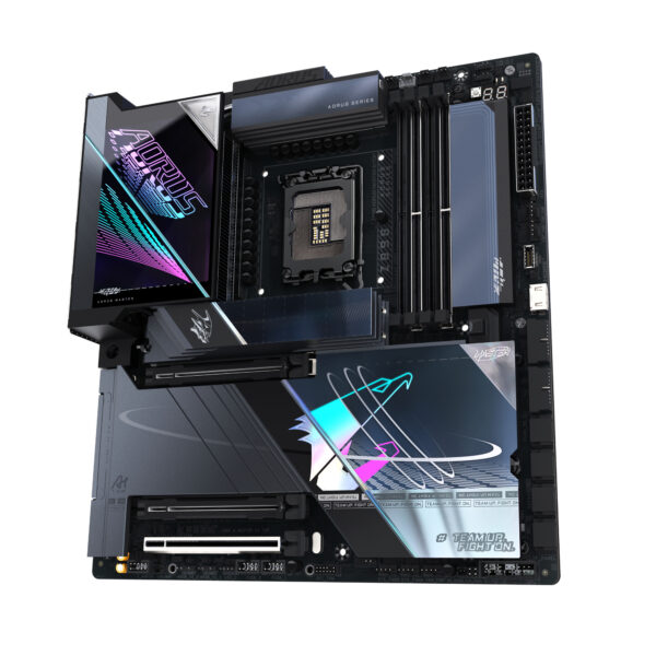 GIGABYTE Z890 AORUS MASTER AI TOP Motherboard - Unterstützt Intel Core Ultra (Serie 2) CPUs, 20+1+2 Phasen VRM, bis zu 9500MHz DDR5 (OC), PCIe 5.0 M.2, Wi-Fi 7, Thunderbolt 4 - Image 4