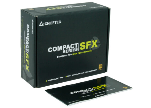 Chieftec CSN-450C Netzteil 450 W 20+4 pin ATX SFX Schwarz - Image 5