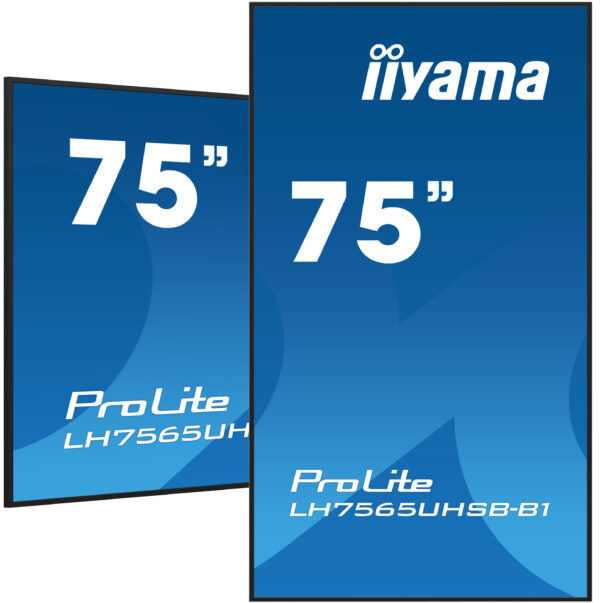 iiyama LH7575UHS-B1AG Signage-Display Digital Signage Flachbildschirm 190,5 cm (75") LCD WLAN 500 cd/m² 4K Ultra HD Schwarz Eingebauter Prozessor Android 11 24/7 - Image 5