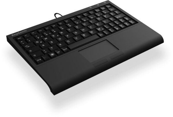 KeySonic ACK-3410 Tastatur Büro USB QWERTZ Deutsch Schwarz