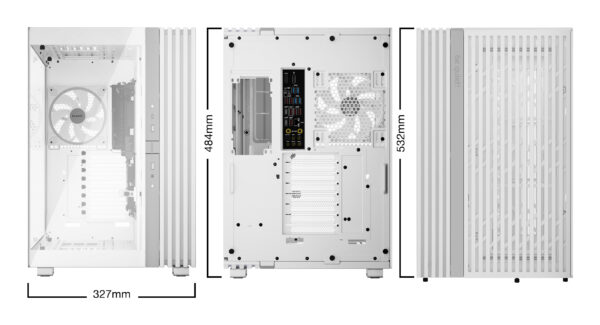 be quiet! LIGHT BASE 900 FX White Full Tower Weiß - Image 2