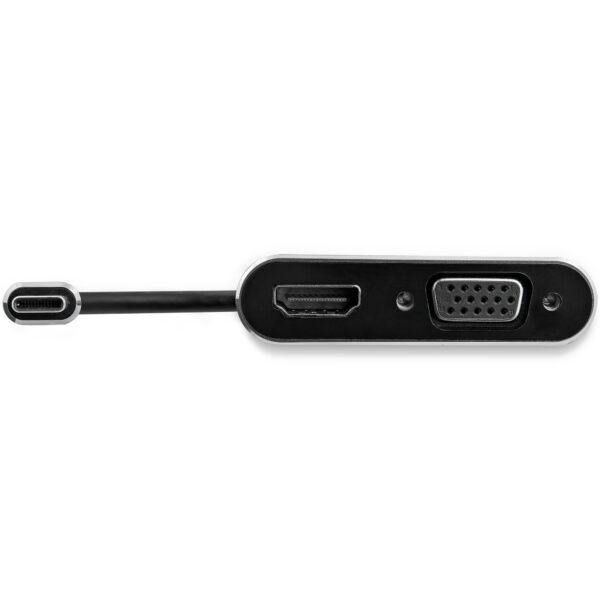 StarTech.com USB-C auf VGA und HDMI Adapter - 2-in-1 - 4K 30Hz - Space Grey - Image 4