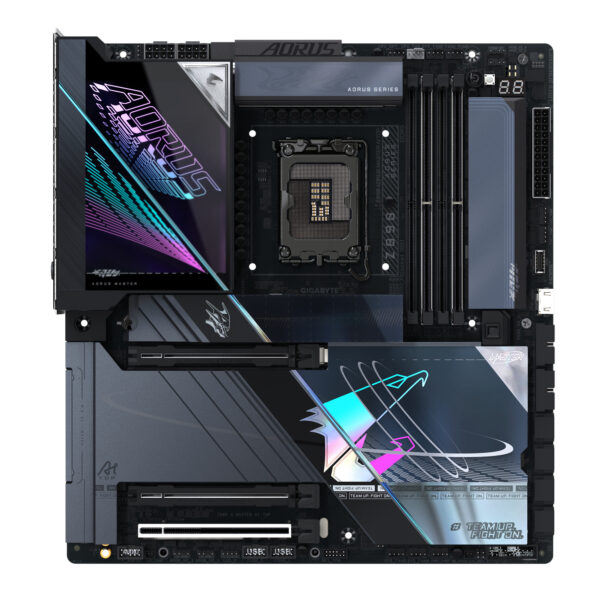 GIGABYTE Z890 AORUS MASTER AI TOP Motherboard - Unterstützt Intel Core Ultra (Serie 2) CPUs, 20+1+2 Phasen VRM, bis zu 9500MHz DDR5 (OC), PCIe 5.0 M.2, Wi-Fi 7, Thunderbolt 4 - Image 2