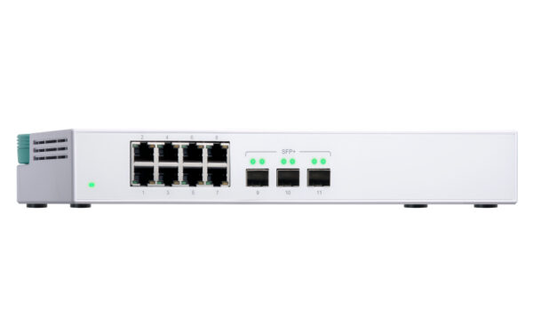 QNAP QSW-308S Netzwerk-Switch Unmanaged Gigabit Ethernet (10/100/1000) Weiß - Image 5