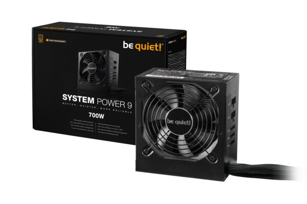 be quiet! System Power 9 | 700W CM Netzteil 20+4 pin ATX ATX Schwarz – Bild 3