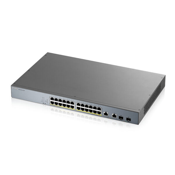 Zyxel GS1350-26HP-EU0101F Netzwerk-Switch Managed L2 Gigabit Ethernet (10/100/1000) Power over Ethernet (PoE) Grau - Image 2